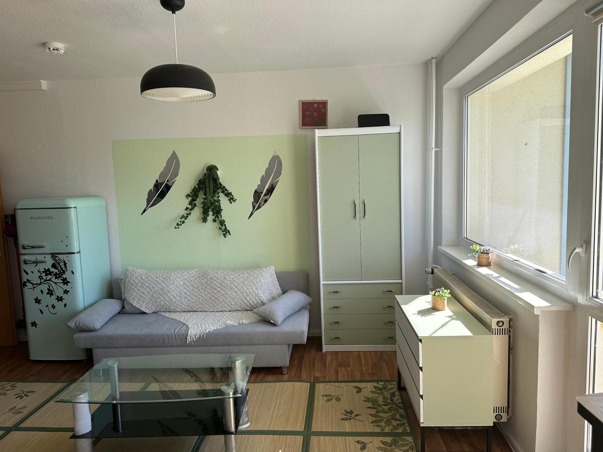 Ruhige Sonnige 1,5 Zimmer Wohnung Эрфурт Экстерьер фото
